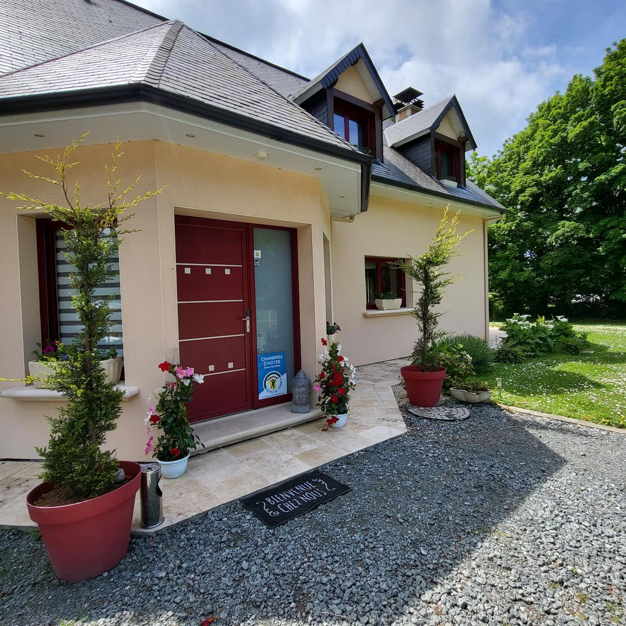 Chez Kate Et Lolo Acomodação com café da manhã Senneville-sur-Fécamp Exterior foto